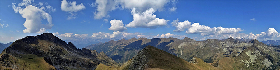 Laghi di Porcile, Passo di Tartano, Cima-Passo di Lemma (13sett21)